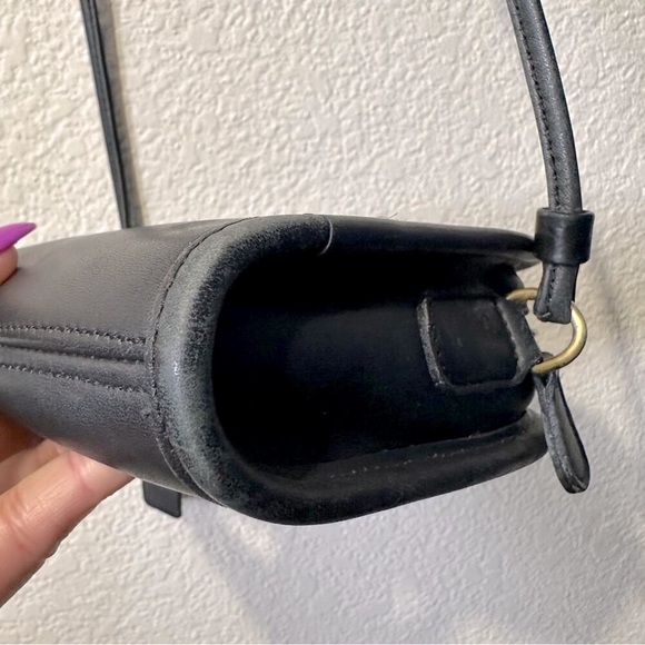 COACH Vintage Abbie Crossbody Shoulder Bag 90’s Black No. BOX-9027 RARE - Picture 6 of 13